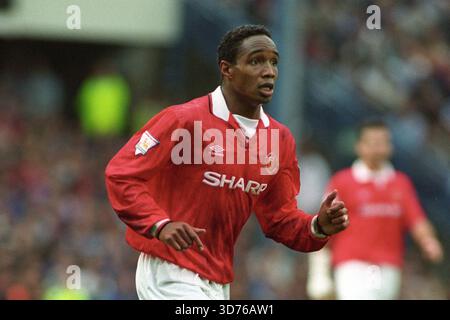 Paul Ince pictured during his playing career with Manchester