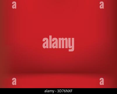 Red abstract gradient background modern minimal design Stock Vector