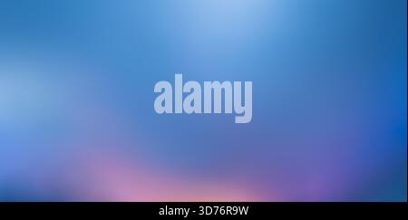 Blurred background, blue purple orange gradient. Abstract color blur background for digital art, poster, presentation template, card, advertising sign Stock Photo