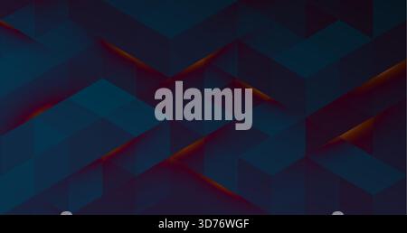 Dark geometric abstract background. Modern graphic design Stock Vector