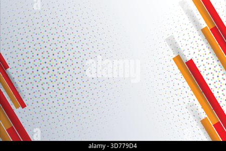 Modern geometric background design vector illustration Stock Vector