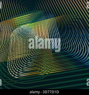 Abstract background with color square shape lines . Shiny magic energy and motion concept. Vector wallpaper backdrop. Stock Vector