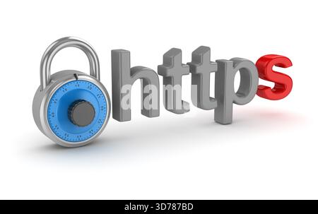 Isolated on White , 3d Rendered Image. Stock Photo