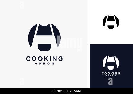 Geometric apron logo symbol icon design Stock Vector