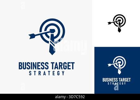 Business target logo symbol icon design Stock Vector