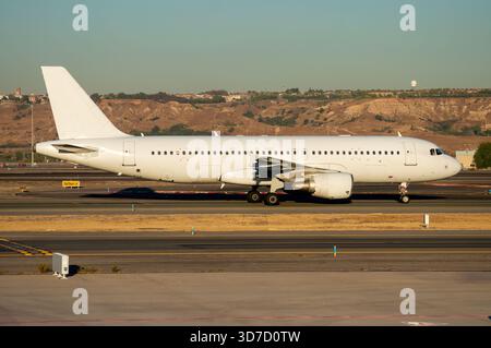 Avión de línea Airbus A320 Stock Photo