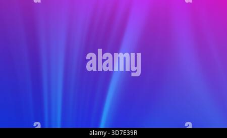Vibrant purple and blue light rays creating an ethereal, holographic background. Modern graphic design element Stock Photo