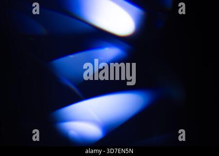 Blue glowing particles creating vivid cosmic pattern in digital space. Abstract, luminescent, futuristic, digital, vibrant, celestial, dynamic, magica Stock Photo