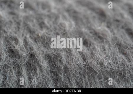 Close up Texture of synthetic fiber on the floor carpet Stock Photo