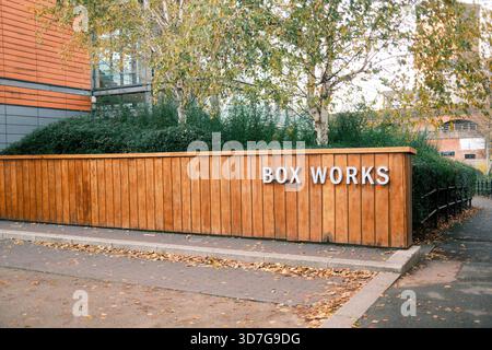 Box Works in Castlefield Manchester Stock Photo