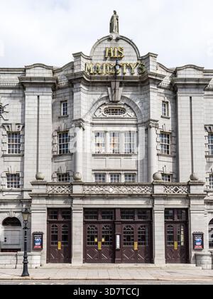 Aberdeen, Scotland, UK - July 7, 2024: His Majesty's Theatre is located in Aberdeen, Scotland, United Kingdom. Stock Photo