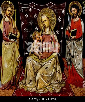 Madonna And Child Enthroned Among St Benedict St Scholastica St madonna-and-child-enthroned-among-st-benedict-st-scholastica-st