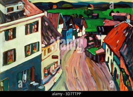 Murnau, 1908 by Wassily Kandinsky Stock Vector
