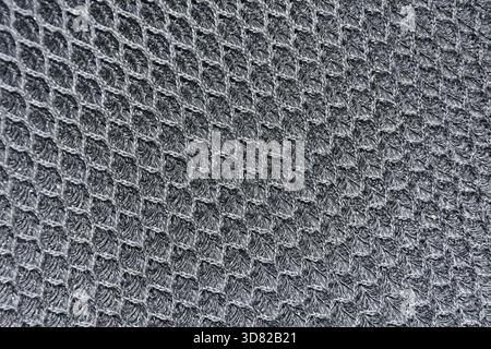 Macro metal chain link fibers. Textured background Stock Photo