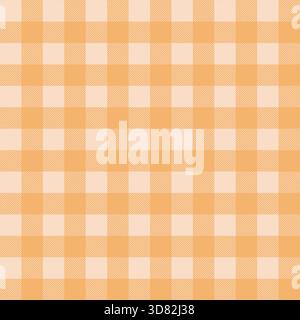 Warm Soft Gingham Check Texture Stock Vector