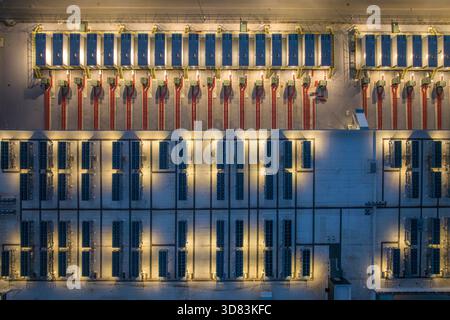 Data Center for Artificial Intelligence Computing Stock Photo