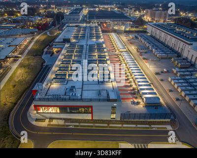 Data Center for Artificial Intelligence Computing Stock Photo