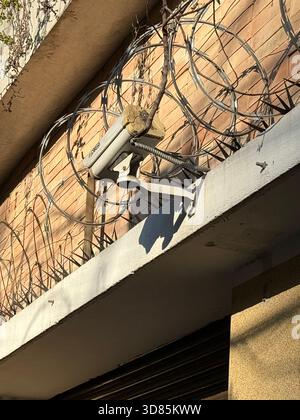 Security camera Stock Photo