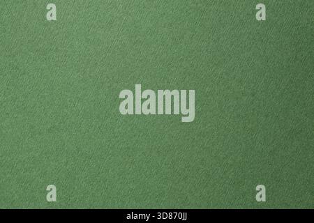 Green Textured Paper Background with Natural Fiber Pattern Surface Stock Photo