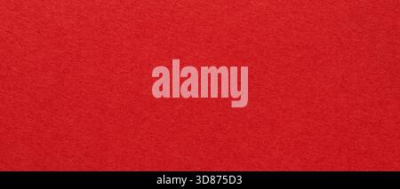 Red Textured Paper Background with Natural Fiber Pattern Surface Stock Photo