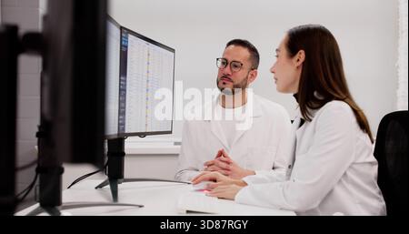 Analyzing Medical Codes To Ensure Accurate Billing For Healthcare Services. Stock Photo