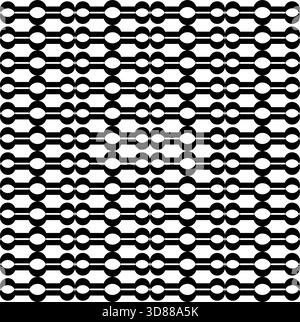 horizontal seamless black circle design for pattern and background ...