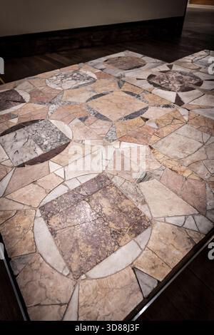 Opus Sectile Pattern Opus Sectile: 2nd century Roman pavement in marble & schist with a ...