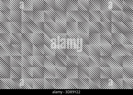 Halftone texture from square tiles with different direction of gradient. Black diagonal lines that makes optical illusion pattern. Vector background f Stock Vector