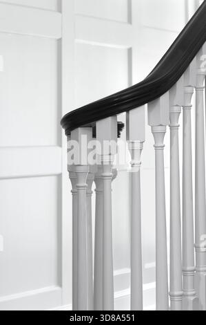 Staircase steps stairs detail, Philadelphia USA Stock Photo