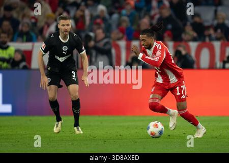 Goal to make it 1-3 by Michael Olise (FC Bayern Munich, #17 ...