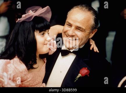 Marlon Brando, "The Godfather" (1972) Stock Photo