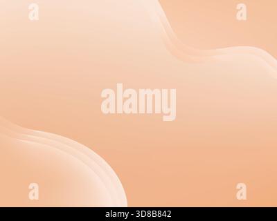 Сute art background in powder, apricot, salmon, coral or blush pink colour for stationery,wedding invitation,greeting cards or logo,planners, posters Stock Vector