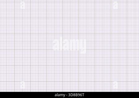 Millimeter graph paper grid. Abstract squared background. Geometric pattern for school, technical engineering line scale measurement. Lined blank for Stock Vector