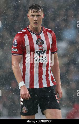 Daniel Ballard of Sunderland during the Premier League match Tottenham ...