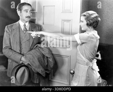 ADOLPHE MENJOU and BARBARA STANWYCK in FORBIDDEN (1932), directed by