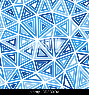 Triangles pattern. Large shape size. Multiple repeated inner triangles ...