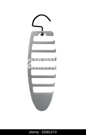 Tie hanger isolated on white background Stock Photo