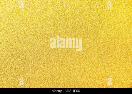 grainy gold metal plate surface background Stock Photo