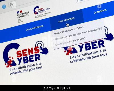 Government website to combat internet fraud. 17Cyber ​​and cyber malice. Cybercrime. Stock Photo
