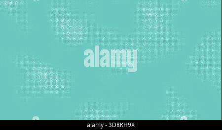 Abstract pastel green backdrop featuring scattered halftone dots fading across the design Stock Vector