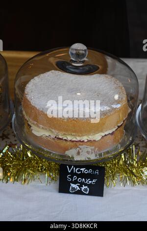 Victoria sponge Stock Photo