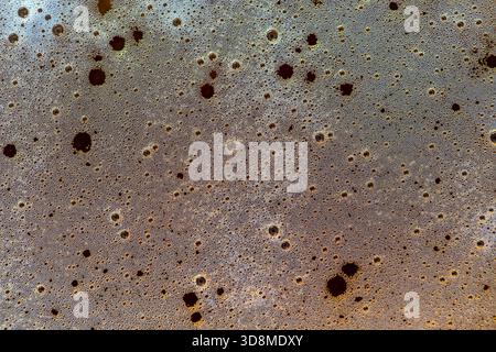 Background of beer foam, top view, close up, macro. Beer foam texture Stock Photo