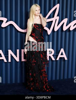 Alex Consani attends The Fashion Awards 2024 at the Royal Albert Hall ...