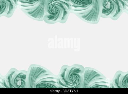 Abstract artistic background. Paper cut abstraction. Modern abstract pattern, swirl, tangle, network, wave, vibration concepts. Pastel colors Stock Photo
