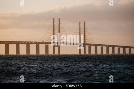 Oresund bridge, Sweden Stock Photo