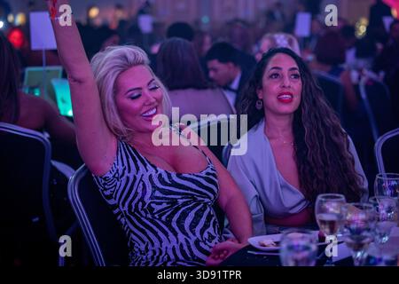 Aisleyne Horgan-Wallace attends the MBCC Awards in Birmingham. Former