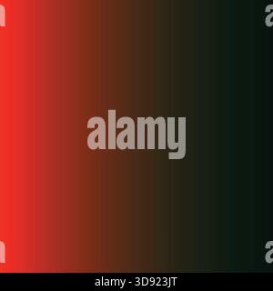 Deep dramatic gradient background transitioning from intense red to black, creating a bold moody abstract design suitable for posters, branding, digit Stock Vector