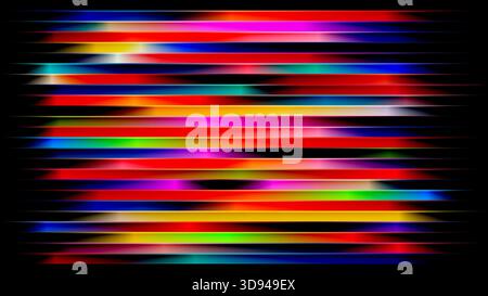 Abstract background with glowing bright gradient lines, Modern gradient pattern with multicolored ribbed stripes for banners, covers, posters and webs Stock Vector