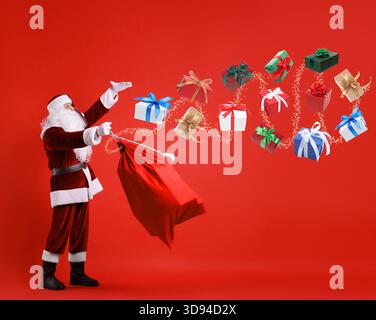 Elderly man flying on a magic carpet isolated on white background Stock ...