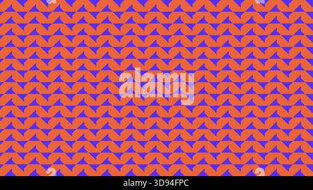 Trendy abstract geometric seamless pattern, Metric brutalism pattern with repeating chevron element, Graphical illustration for a unique wall decor, c Stock Vector